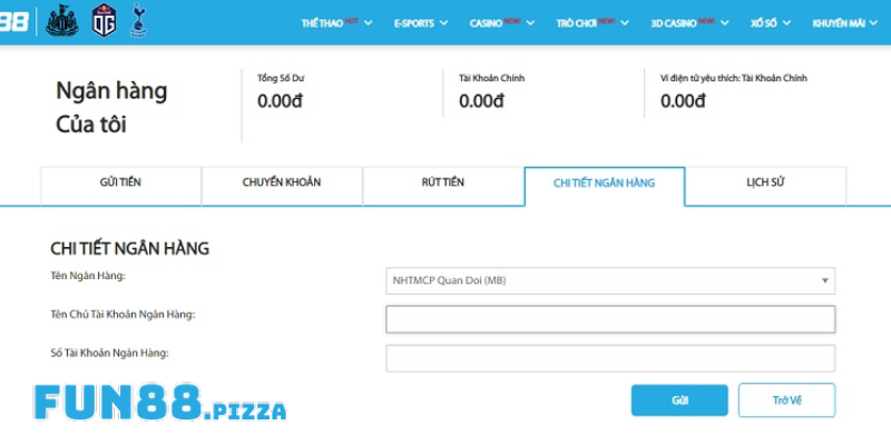 Lý Do Fun88 Không Cho Rút Tiền Và Câu Hỏi Thường Gặp 2 Fun88 không cho rút tiền: Chưa cung cấp đầy đủ thông tin